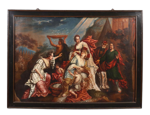 The Gathering of Manna, 1600s, Oil on Canvas