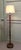 1930s Art Deco Scumble and Gilt Finish Turned Standard Lamp, 1930 For Sale - Image 5 of 8