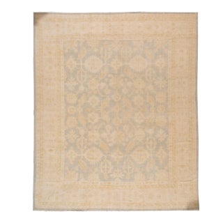 21st Century Designed Turkish Oushak Rug 12 X 15 For Sale