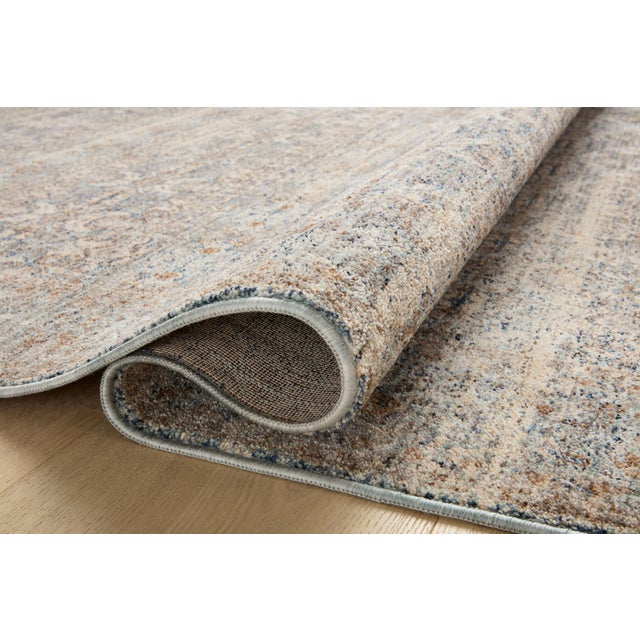 Loloi Rugs Angela Rose x Loloi Blake Rug Ocean / Mocha 11'-6" x 15'-7" Area Rug For Sale - Image 4 of 8