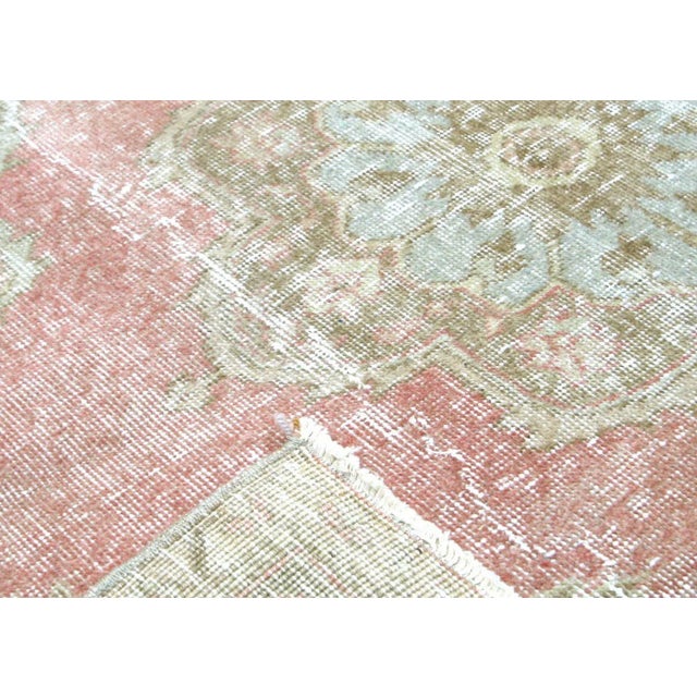 1960s Turkish Oushak Runner For Sale - Image 4 of 7