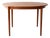 Scandinavian Round Extendable Teak Table, 1960s For Sale
