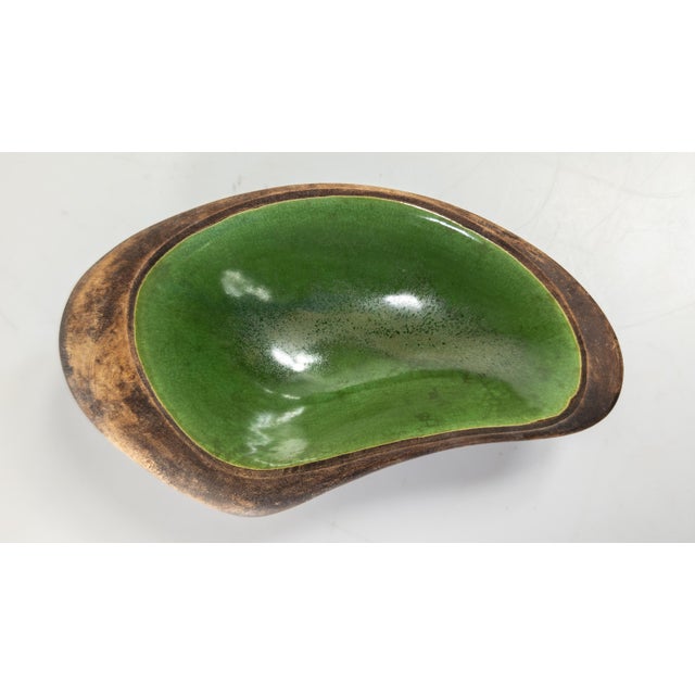 Ceramic Mid-Century Modern California Art Pottery Bowl, Signed For Sale - Image 7 of 11