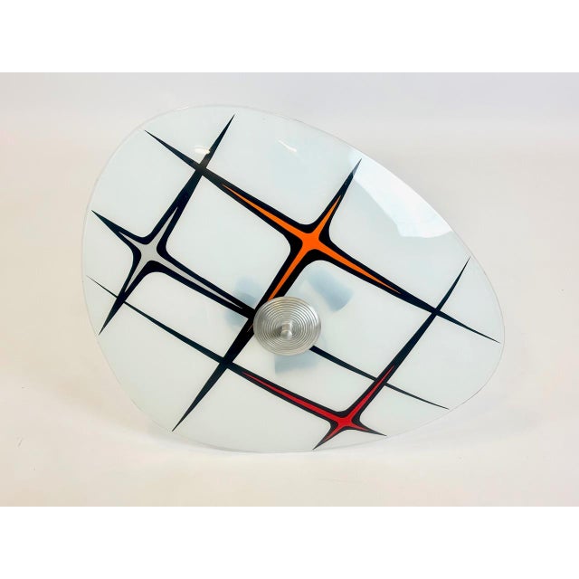 Mid-Century Pendant Lamp from Inva Litomerice, 1960s, in Very Good conditions. Designed 1960 to 1969 This piece has an...