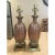 1950s Murano Seguso Blown Glass Amethyst & Gold Lamps For Sale - Image 5 of 8