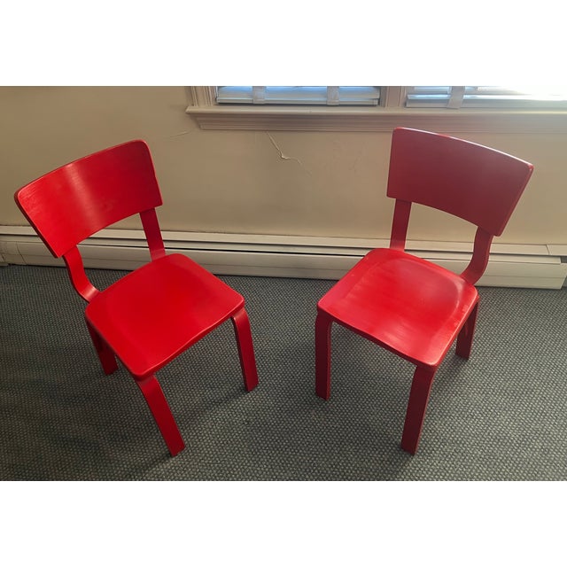 Mid-Century Beech Bentwood Thonet Dining Chairs For Sale In Washington DC - Image 6 of 9