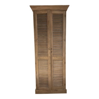 French Country Restoration Hardware Armoire For Sale