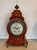 20th Century Red Lacquered Wooden Cartel Clock with Chinese Decoration For Sale - Image 13 of 13
