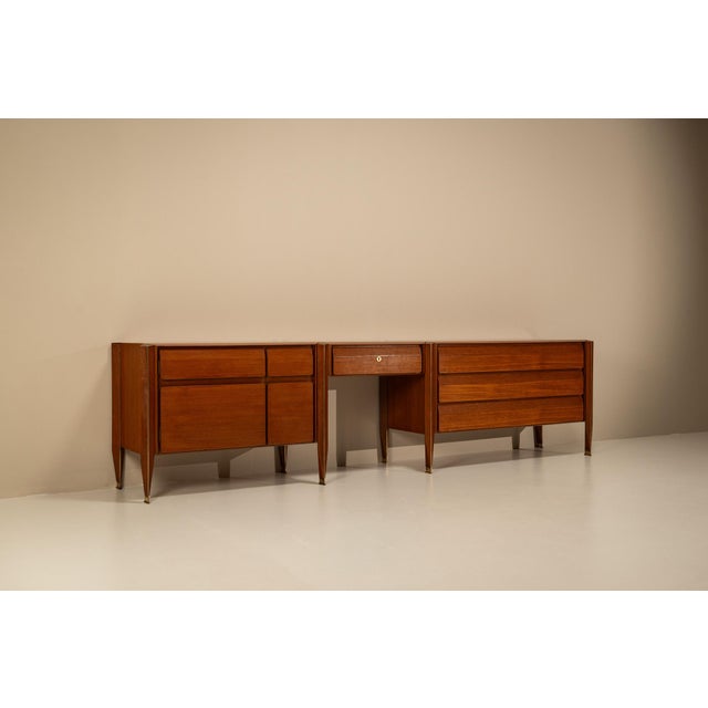 Mid-Century Modern Sideboard by Giulio Moscatelli for Tonelli and Broggi, Italy, 1957 For Sale - Image 3 of 14