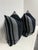 Eastern Accents Black + Stripe Strip Pillows, Pair For Sale - Image 4 of 12