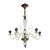 Bronze Vintage Italian Murano Glass Chandelier For Sale - Image 8 of 16