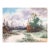 1880s Milton Lowell Clouding Up New England Watercolor For Sale