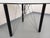 Vintage Round Dining Table in Smoked Glass with Black Metal and Chrome Metal, 1980s For Sale - Image 8 of 18
