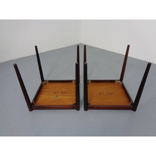 Danish Rosewood Bedside Tables, 1960s, Set of 2 For Sale - Image 14 of 18