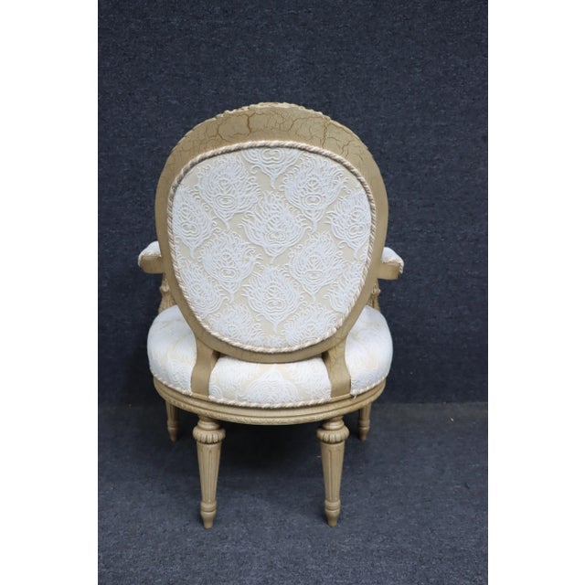 Hancock & Moore Louis XVI Style Upholstered Chair For Sale In Philadelphia - Image 6 of 11