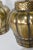 Mid 20th Century Mid Century Gold Ceramic Large Vase Lamps - a Pair For Sale - Image 5 of 11