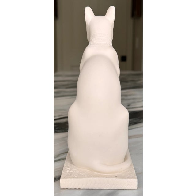 1990s 1995 Made in Italy Arnoldo Gianelli Statuette of Bastet For Sale - Image 5 of 15