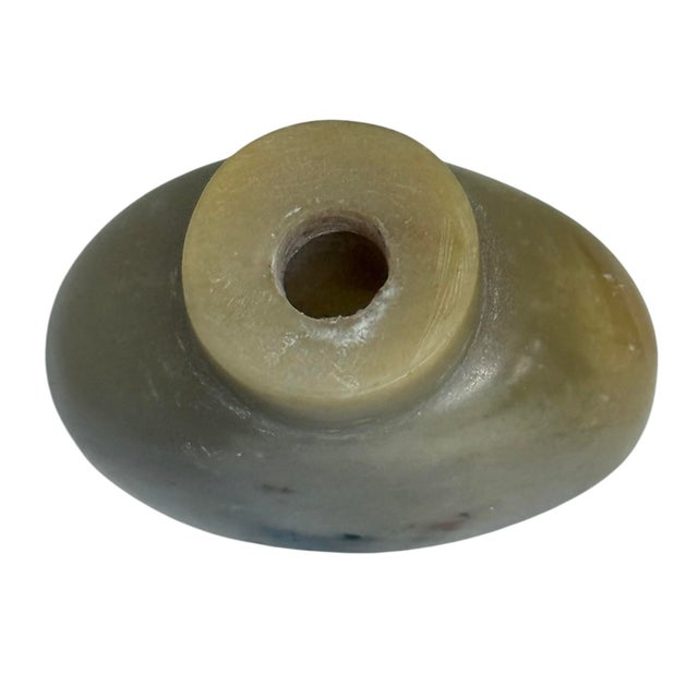 Brown Late 19th Century Chinese Carved Shadow Agate 2 1/8” Tall Snuff Bottle For Sale - Image 8 of 12