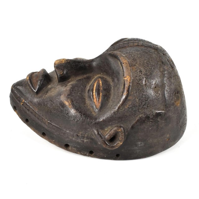 Early 20th Century Early 20th Century Senufo Wood Mask Côte d'Ivoire For Sale - Image 5 of 7