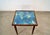 Brown Saltman 1960’s Mid-Century Modern Walnut & Foil Glass Side Table For Sale - Image 4 of 12