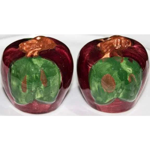Franciscan china Apple pattern salt & pepper set Made in US 2 sets available