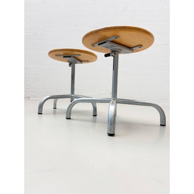 Vintage Industrial Swivel Stool, 1980s For Sale - Image 6 of 15