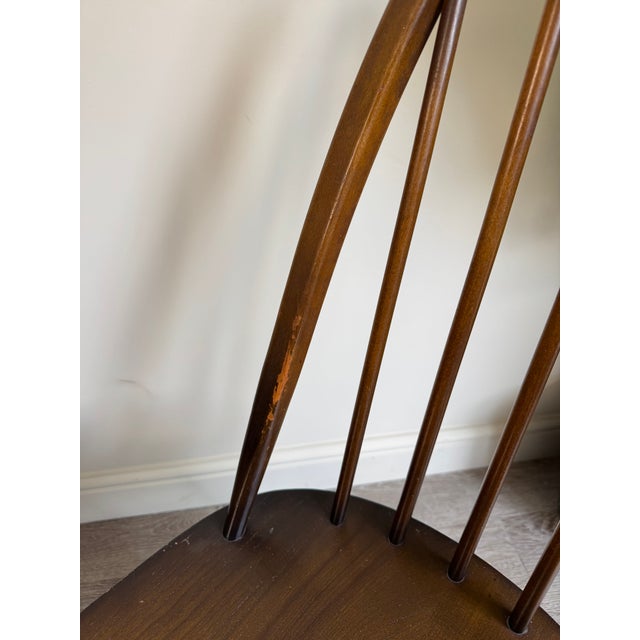 Vintage Windsor Dining Room Chairs by Lucian Ercolani for Ercol, 1980s, Set of 4 For Sale - Image 3 of 13
