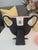 Peach Vintage Pop Art Amphora Greek Vase Ceramic Picture Frame For Sale - Image 8 of 10