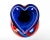 Mid 20th Century Mid Century Decorative Heart Shape Topped Vase For Sale - Image 5 of 8