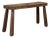 Rustic Mid-Century Brutalist Bench ~ Stool For Sale