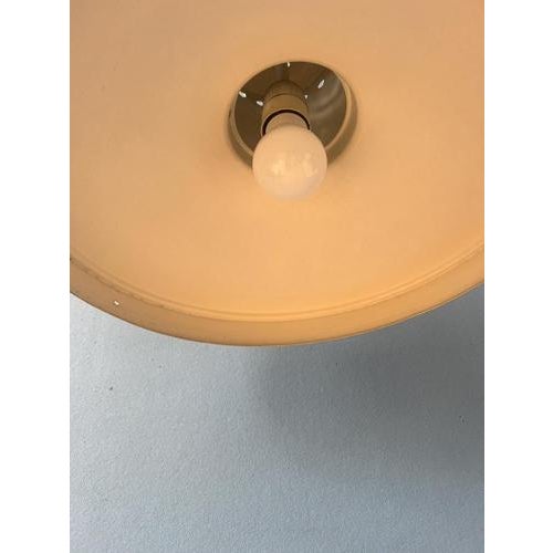 Glass Vintage Space Age Pendant Lamp from Dijkstra For Sale - Image 7 of 11