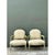 Vintage Louis XVI Style Printed Swag Armchairs - Pair For Sale - Image 4 of 12