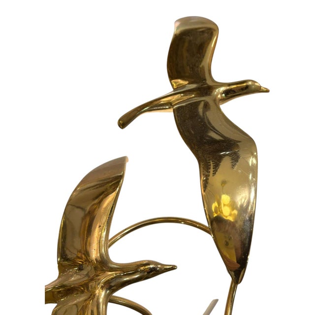 Maison Jansen Seagull Lamp from Maison Jansen, 1950s For Sale - Image 4 of 6