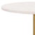 Spritely Home Kashi Round Side Table in Grey / White For Sale - Image 4 of 6