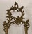 French Vintage Solid Brass Ornate Gold Tabletop Easel Painting Picture Plate Holder For Sale - Image 3 of 11