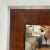 Mid-Century Wood and Metal Wall Mirror For Sale In Los Angeles - Image 6 of 6