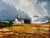 Impressionist Original Impressionist Oil Painting New England Landscape With Church For Sale - Image 3 of 7