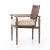 Four Hands Xavier Dining Armchair, Hasselt Taupe For Sale In Austin - Image 6 of 13