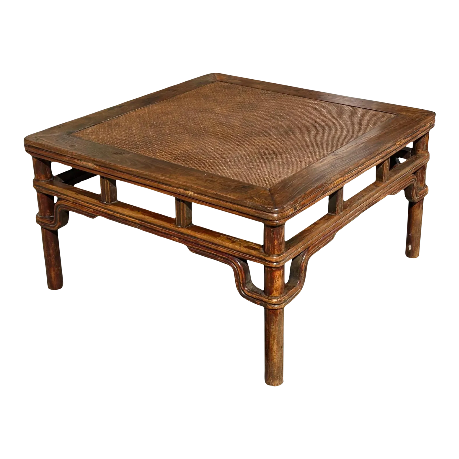 18th C Style Ming Chinese Bamboo Coffee Table by Burton-Ching