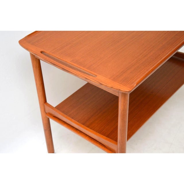 Vintage Danish Teak Drinks Trolley, 1960s For Sale - Image 6 of 8