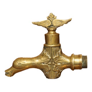 19th Century French Bronze Robinet Spigot For Sale