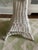 Early 20th Century Antique Early 20th Century White Woven Wicker Sanding Lamp For Sale - Image 5 of 10