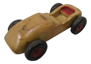 Vintage Wooden Toy Car