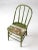 Wood Antique Painted Spindle Back Chair For Sale - Image 7 of 12