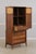 Lane Furniture Walnut Mid Century Modern Gentlemens Chest Armoire by Lane For Sale - Image 4 of 18