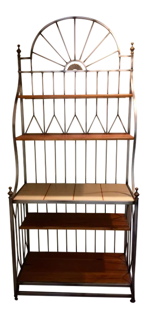 Drexel Solstice Iron Frame Bakers Rack
