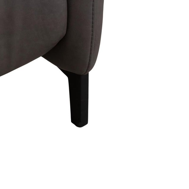 Trapez 3-Seater Sofa in Grey Leather from Himolla For Sale - Image 12 of 18