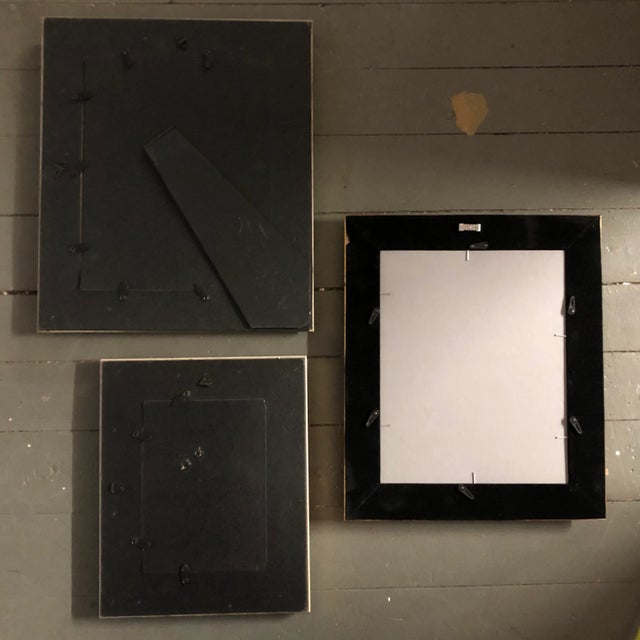 2020s Gallery Wall Collection-3 Original Giacometti Style Ink Portrait Drawings by Cody Orrell Framed- Set of 3 For Sale - Image 5 of 6