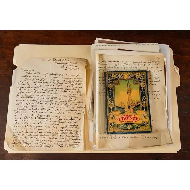 Italian Renaissance Walnut Collector's Cabinet or Vargueno For Sale - Image 12 of 12