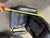 Vintage Ekornes Stressless Black Leather Recliner & Ottoman For Sale - Image 13 of 18